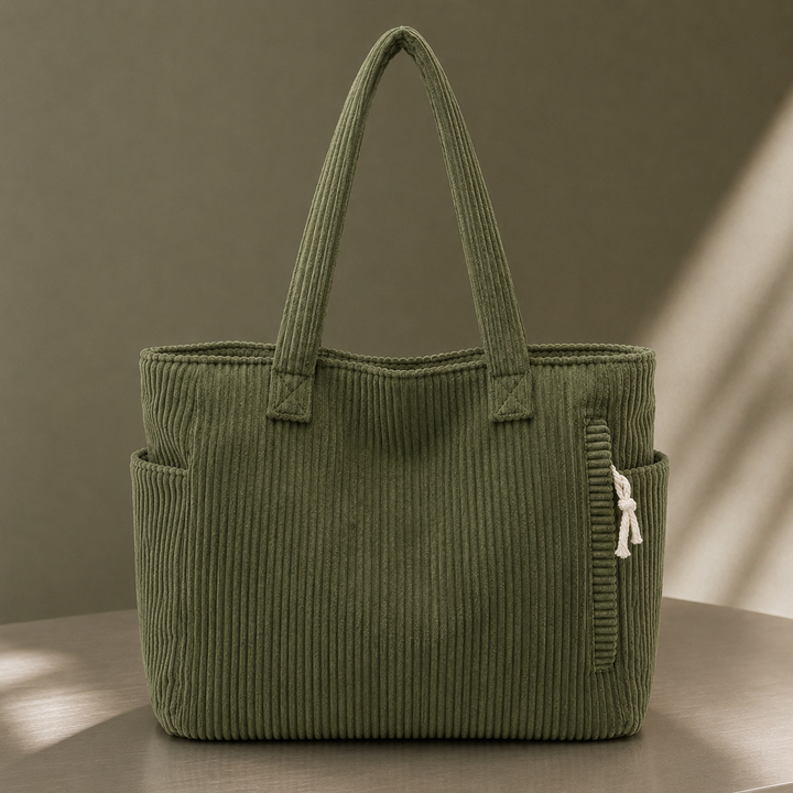 Women's Campana Ribbed Tote | Invictora.com