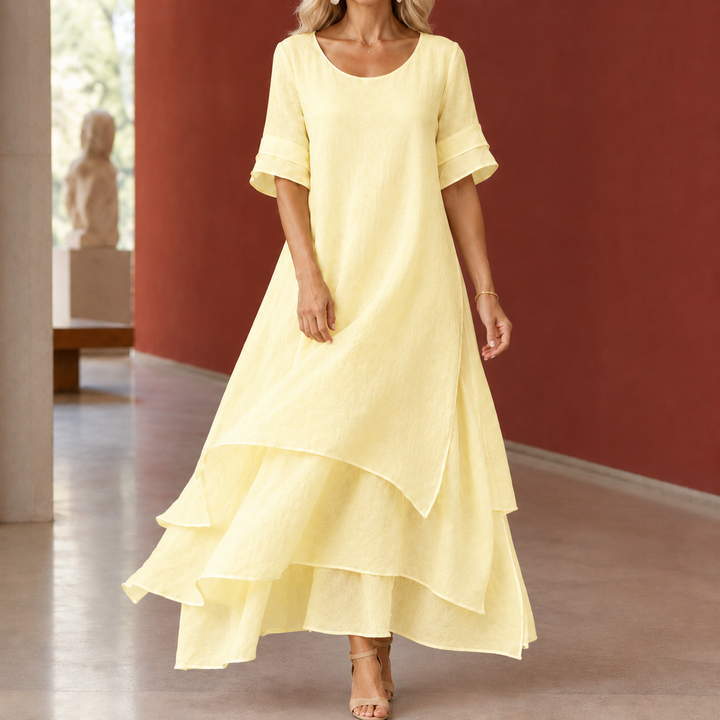 Women's Sabina-Elise Layered Maxi Dress product image | Invictora.com