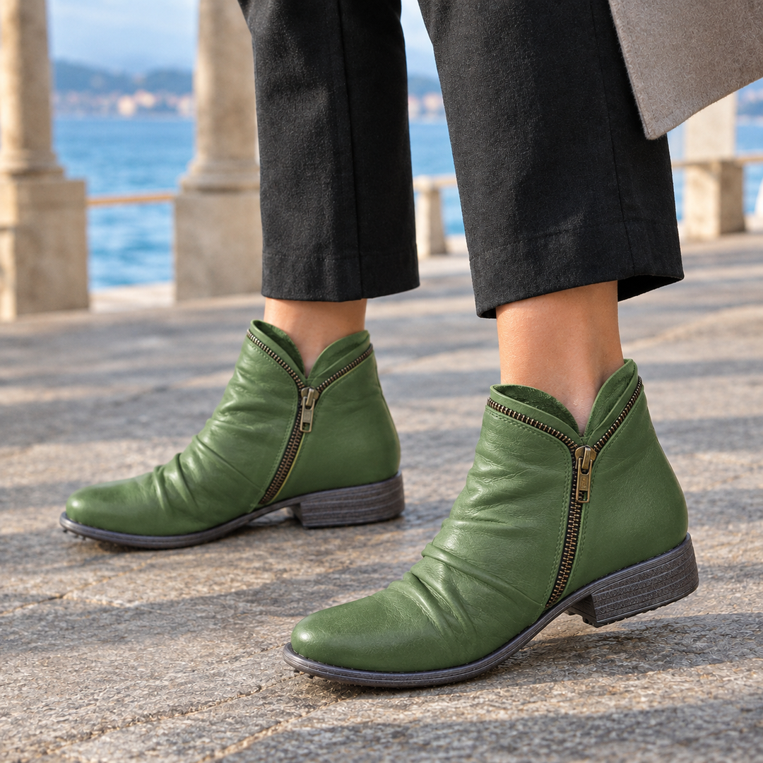 Women's Calvino-Capri Zip Ankle Boots product image | Invictora.com