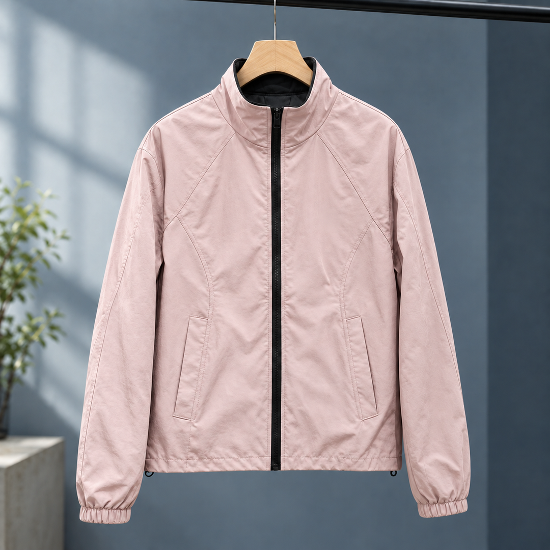 Women's Lavinia-Sage Panelled Jacket in Gray | Invictora.com