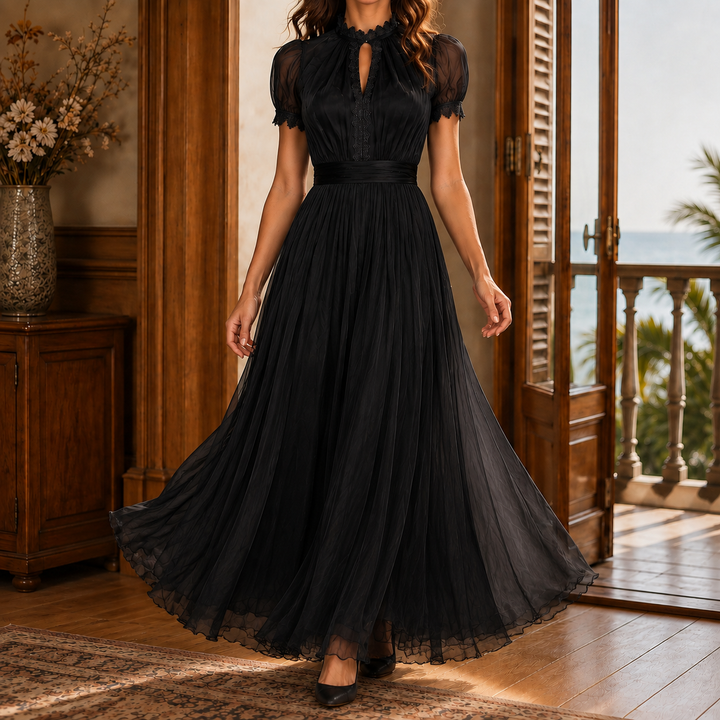Women's Theodora-Mae Keyhole Maxi Dress product image | Invictora.com