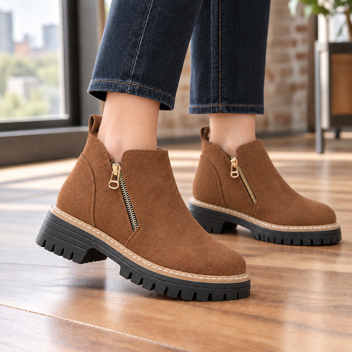 Women's Zanetti-Como Zip Ankle Boots product image | Invictora.com