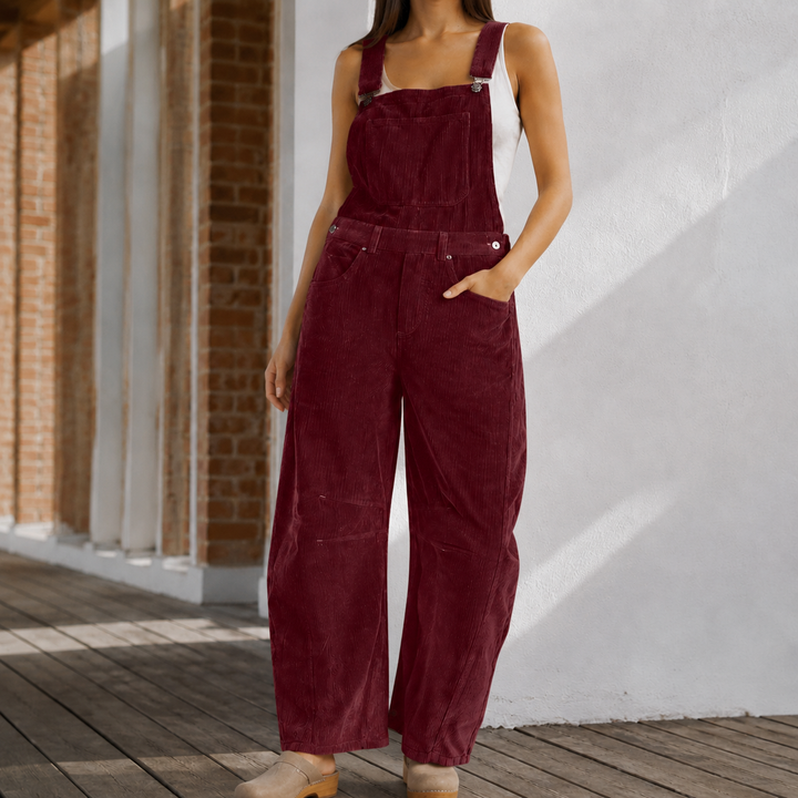 Women's Antonia Wide Leg Jumpsuit in Pink | Invictora.com