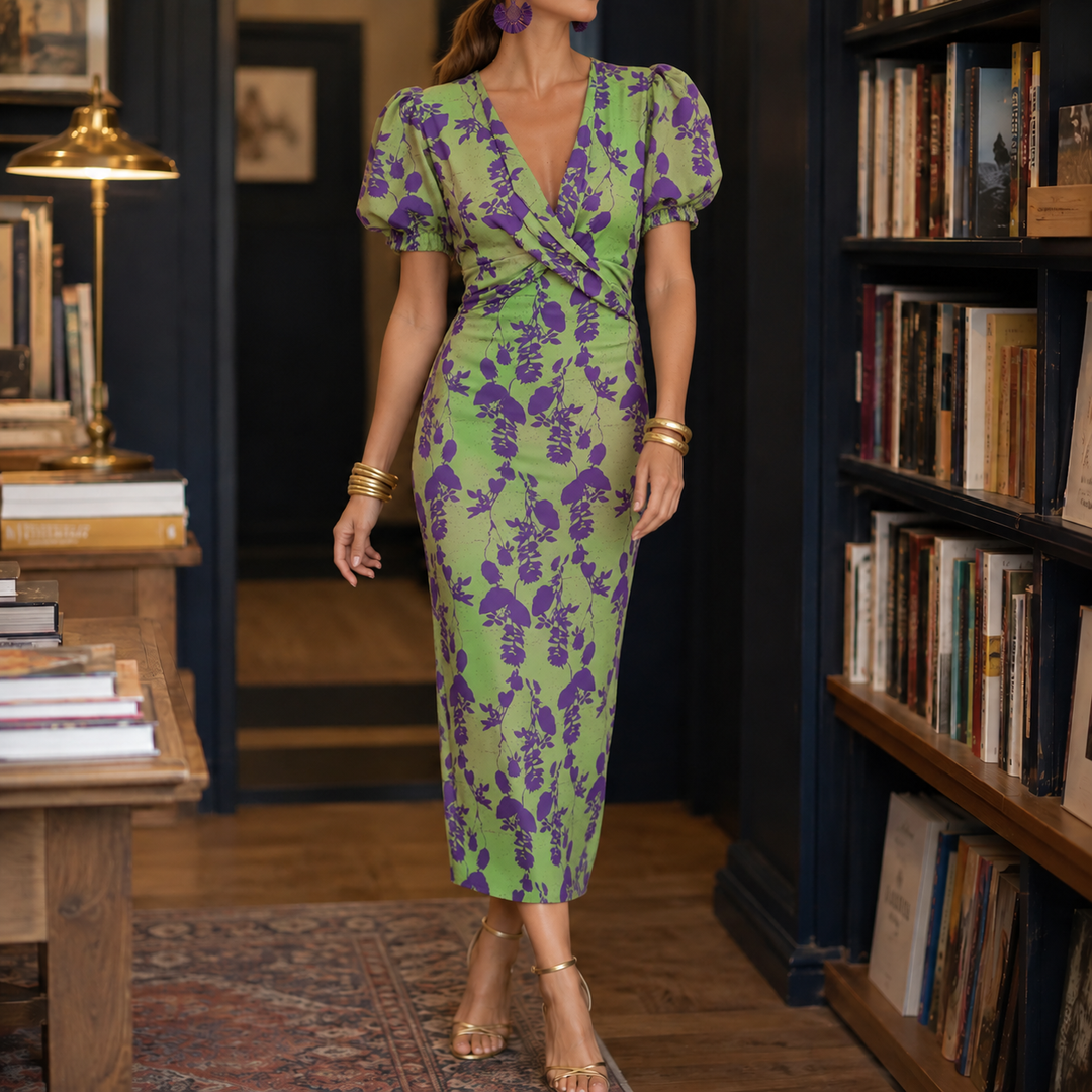 Women's Greta-Mae V-Neck Dress product image | Invictora.com
