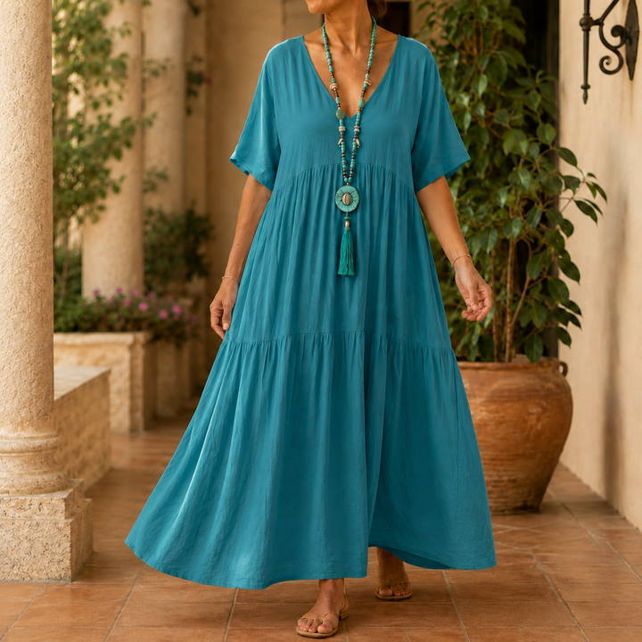 Women's Tatiana Tiered Maxi Dress product image | Invictora.com