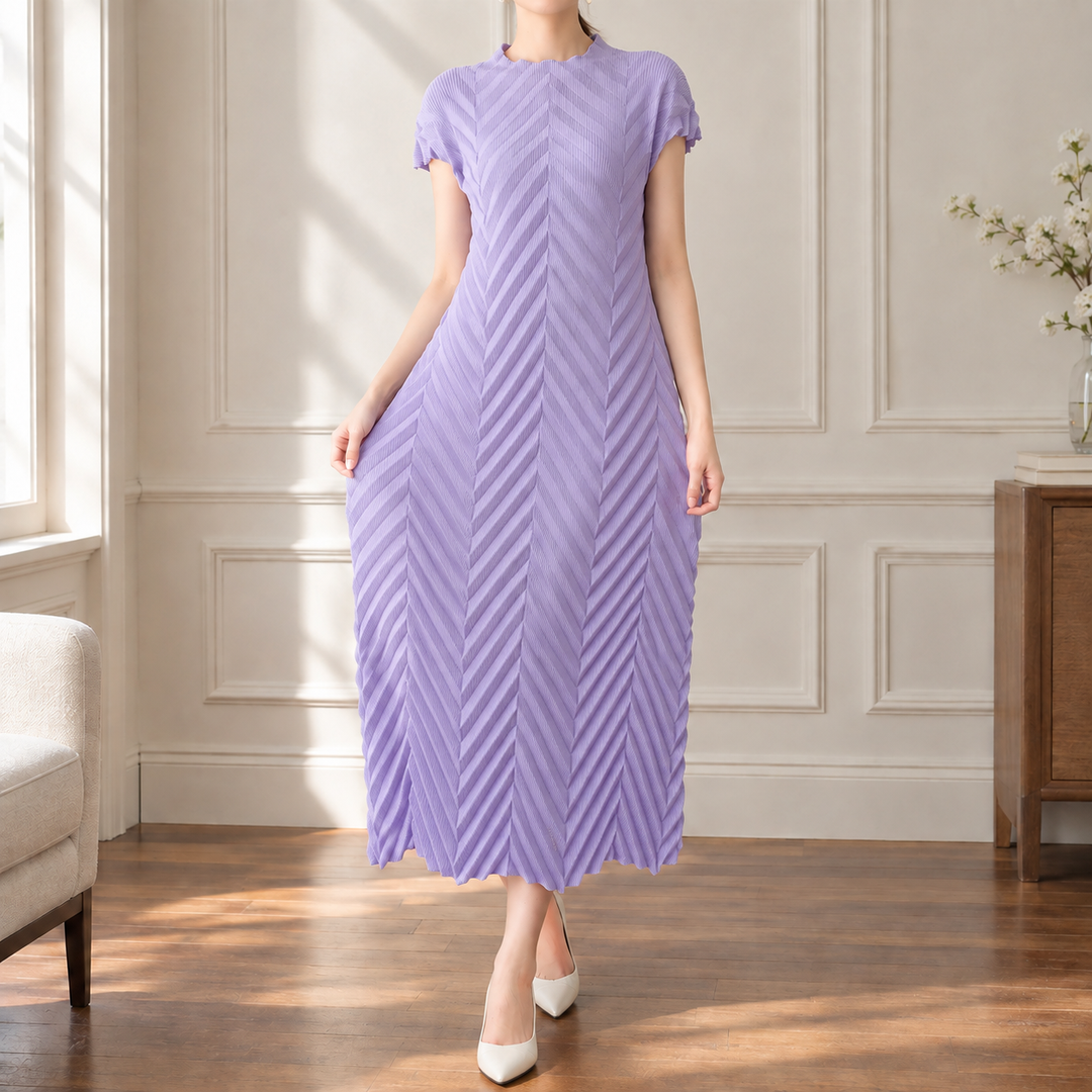 Women's Cerys-Elise Chevron Dress product image | Invictora.com