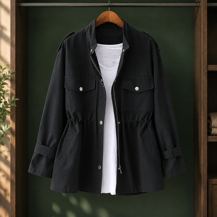 Women's Eleanor-Jane Utility Jacket in Pink | Invictora.com