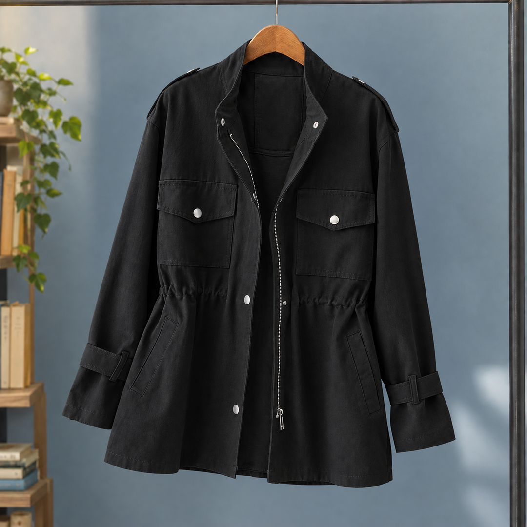 Women's Soledad-Kate Utility Jacket in Pink | Invictora.com