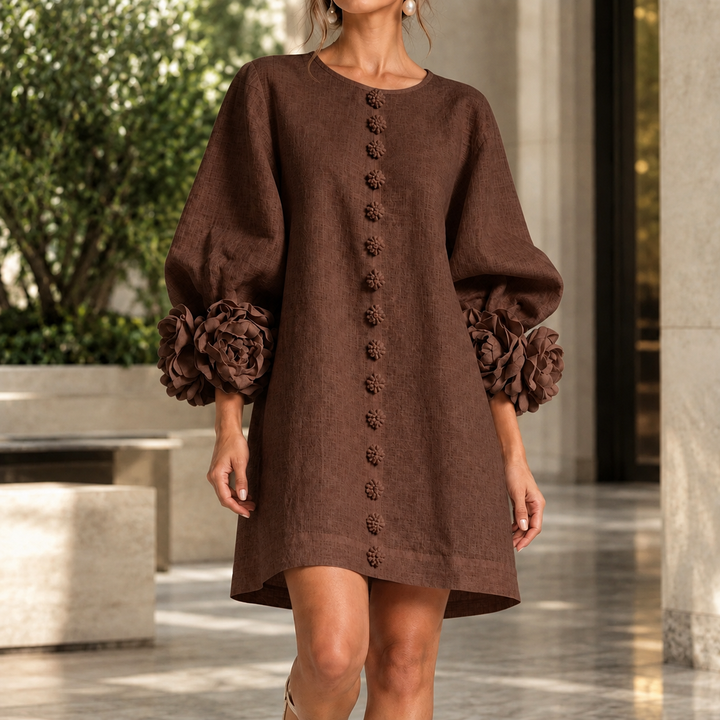 Women's Lucinda Floral Cuff Dress product image | Invictora.com
