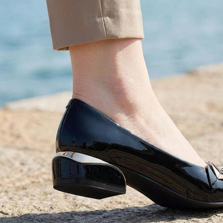 Women's Sienna Pointed Block Heels product image | Invictora.com