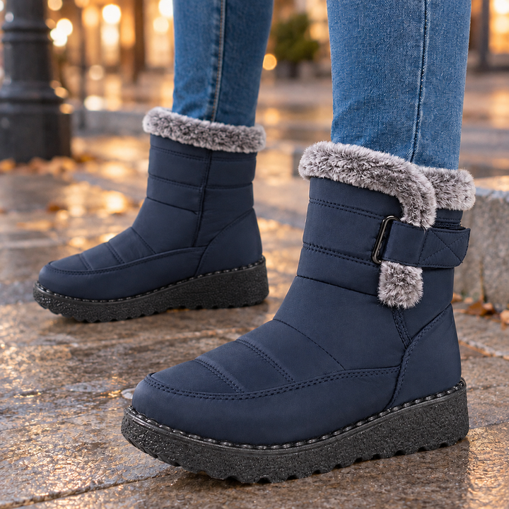 Lucania-Roma Women's Fur-Trim Boots product image | Invictora.com