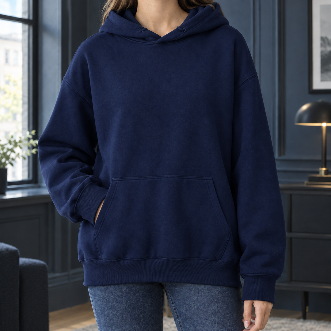 Women's Cora Relaxed Hoodie in Black | Invictora.com