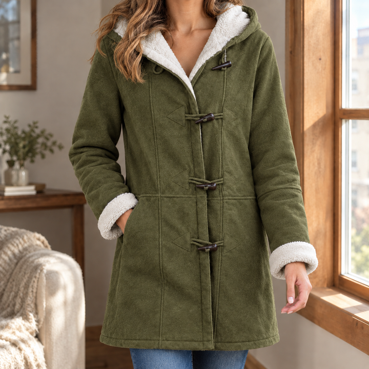 Women's Antonia-Jade Toggle Jacket in Pink | Invictora.com