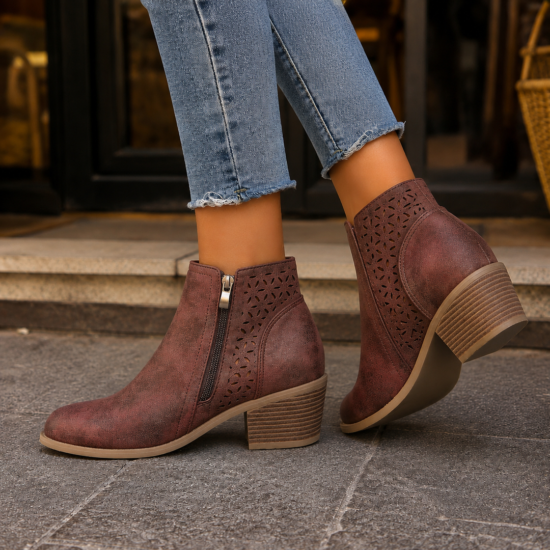 Visconti Women's Cutout Ankle Boots product image | Invictora.com