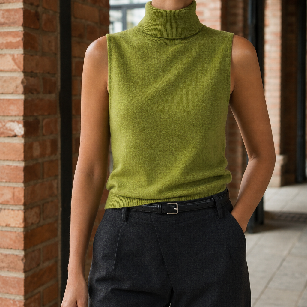 Women's Sabine-Skye Turtleneck Sweater in Dark Gray | Invictora.com