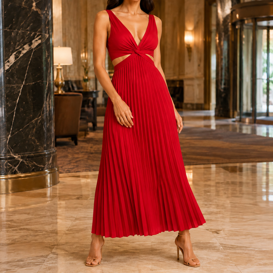 Women's Clara-Jane Pleated Maxi Dress product image | Invictora.com