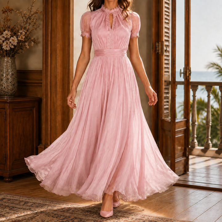 Women's Theodora-Mae Keyhole Maxi Dress product image | Invictora.com