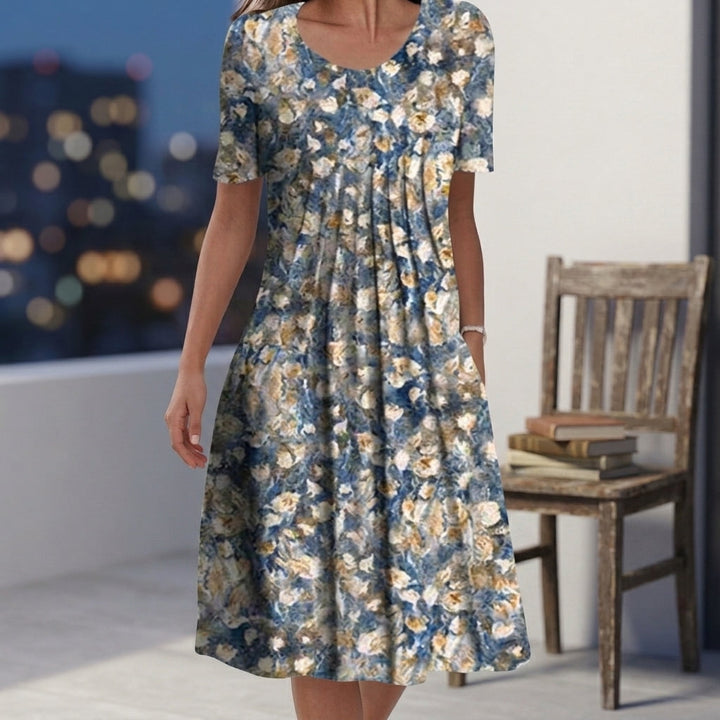 Women's Celeste Gathered Dress product image | Invictora.com