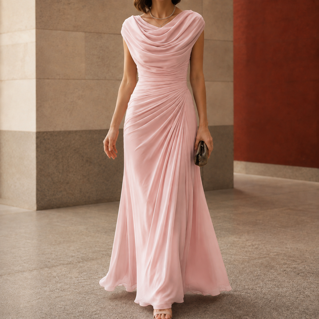 Women's Sylvie-Skye Cowl Maxi Dress product image | Invictora.com