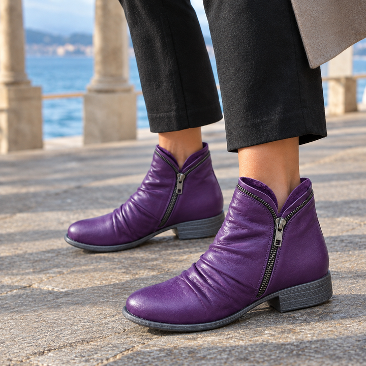 Calvino-Capri Women's Zip Ankle Boots product image | Invictora.com