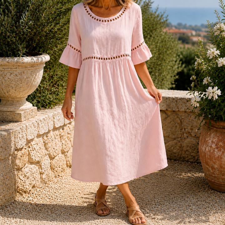 Women's Estella-Rae Eyelet Midi Dress product image | Invictora.com
