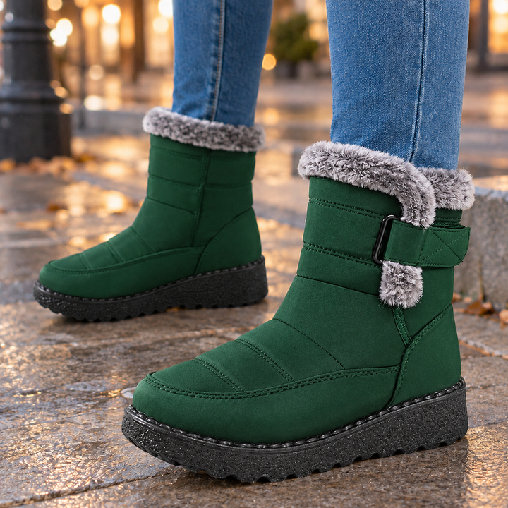 Lucania-Roma Women's Fur-Trim Boots product image | Invictora.com