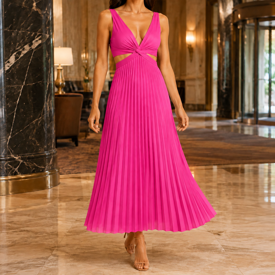 Women's Clara-Jane Pleated Maxi Dress product image | Invictora.com