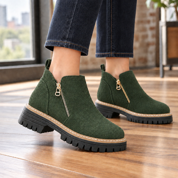 Women's Zanetti-Como Zip Ankle Boots product image | Invictora.com