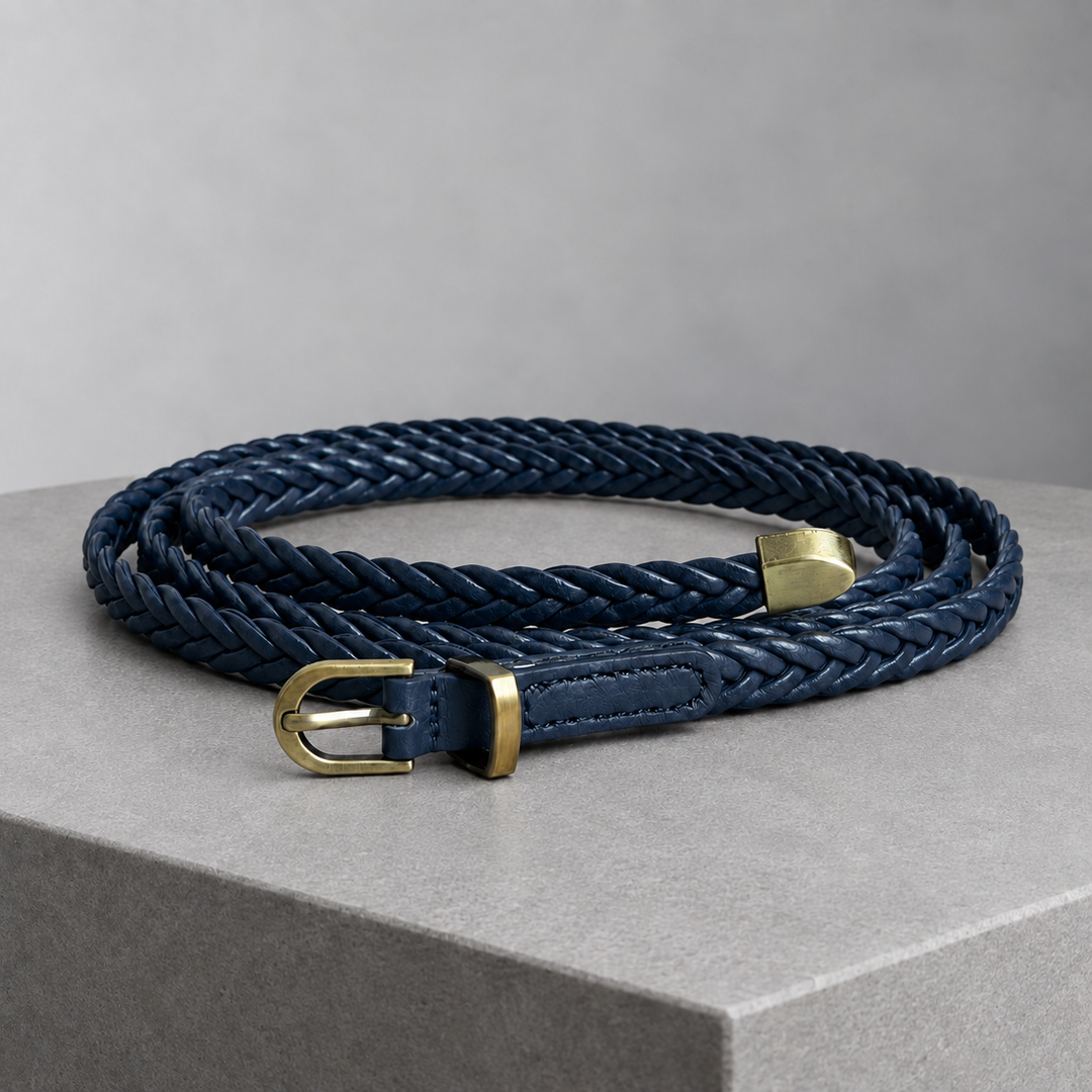 Women's Bertani Braided Belt in Pink | Invictora.com