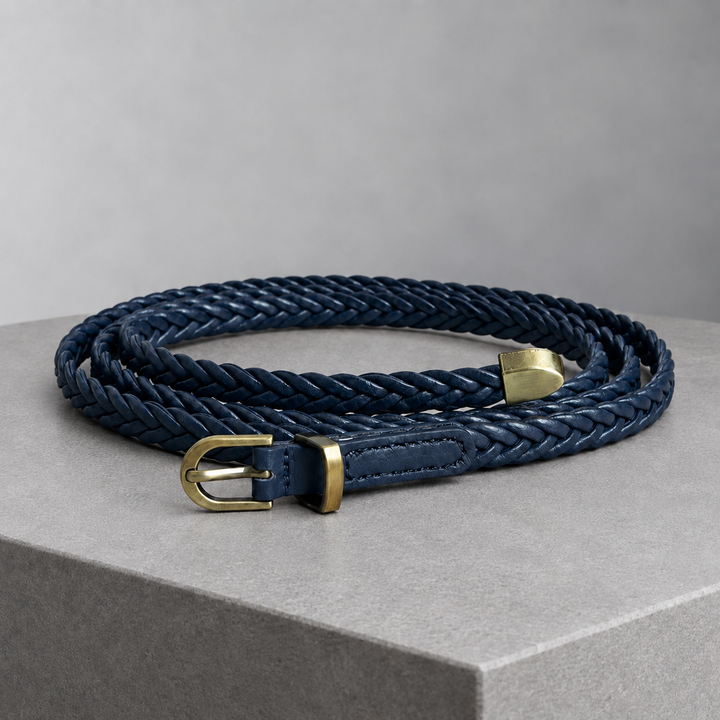 Women's Bertani Braided Belt in Pink | Invictora.com