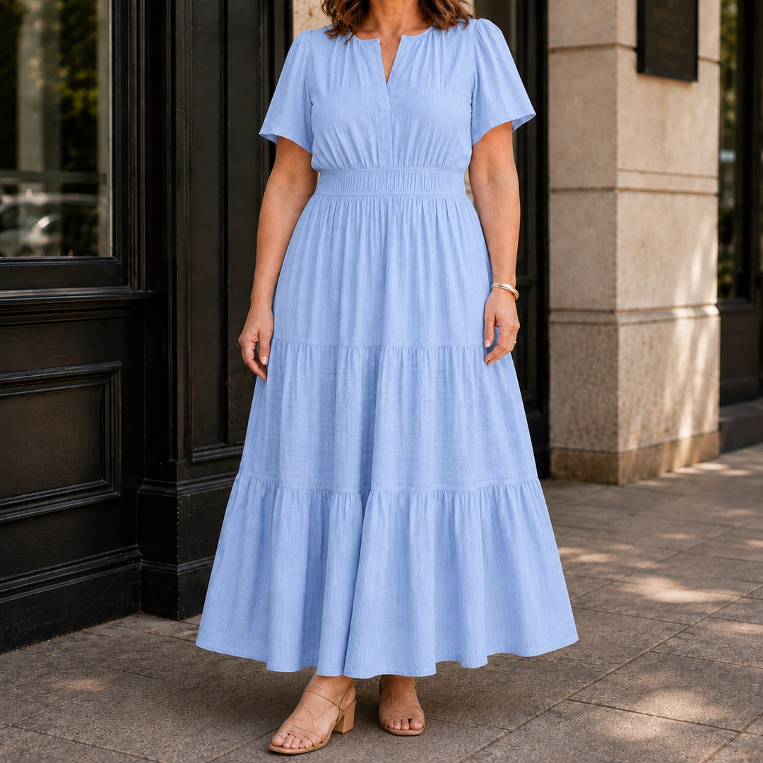 Women's Zinnia Tiered Maxi Dress product image | Invictora.com