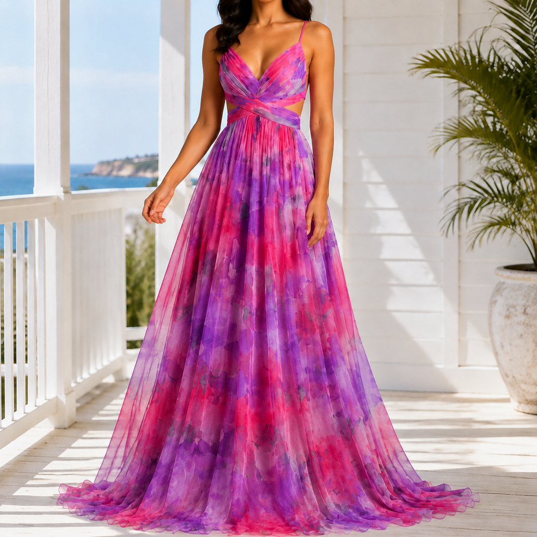 Women's Bianca-Kate Floral Maxi Dress product image | Invictora.com