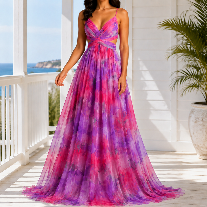 Women's Bianca-Kate Floral Maxi Dress product image | Invictora.com