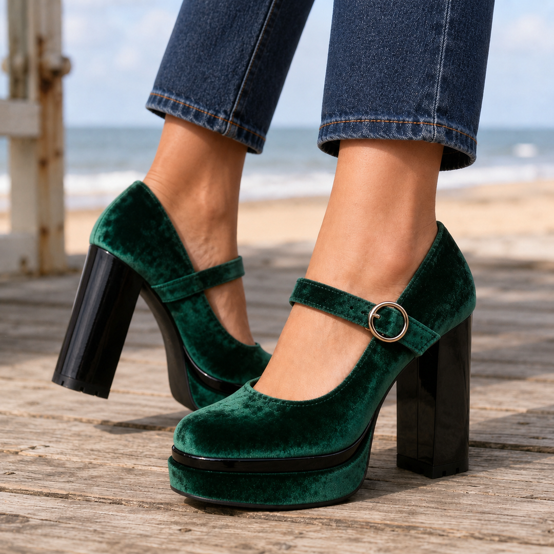 Women's Gori Mary Jane Heels product image | Invictora.com