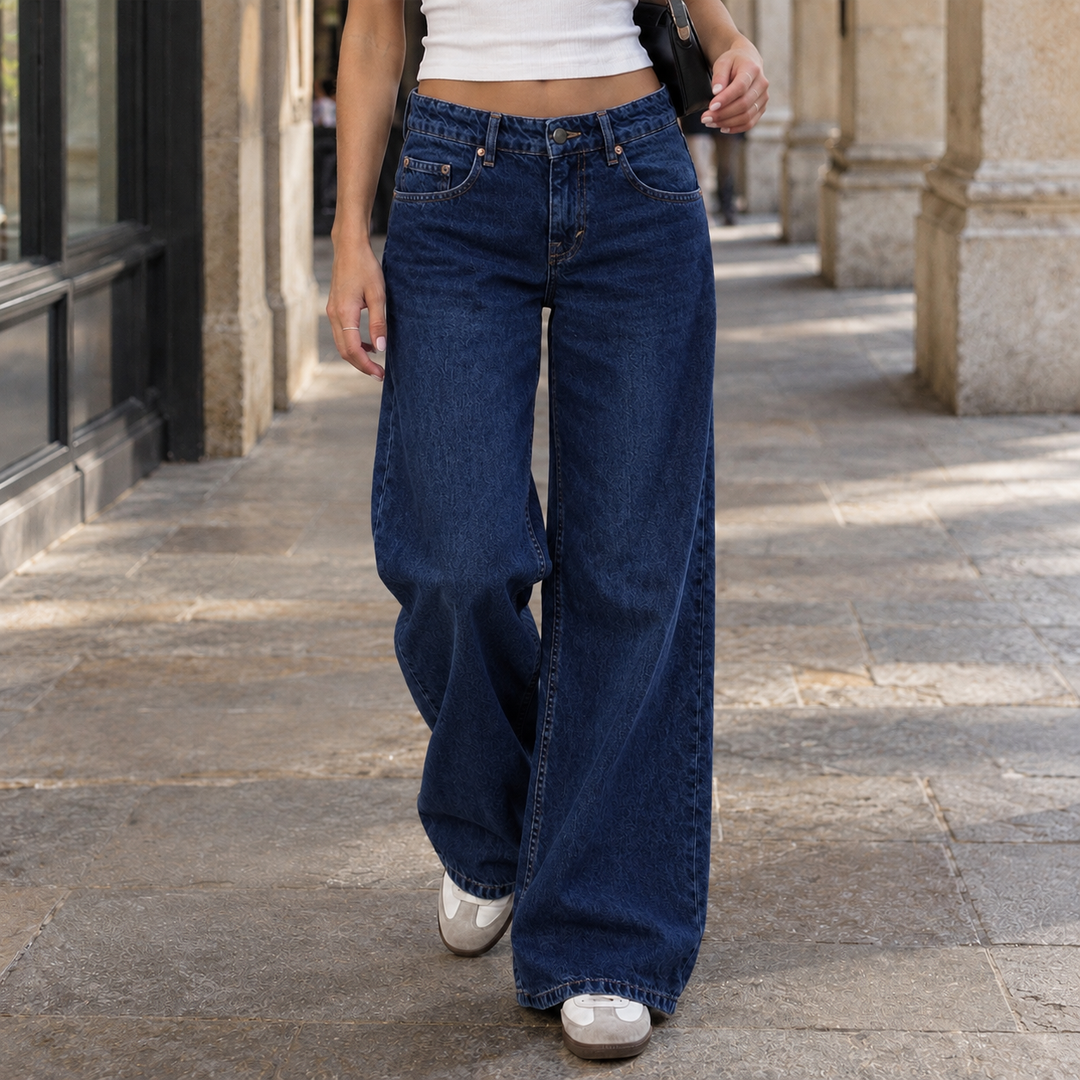 Women's Edith-Louise Wide Leg Jeans product image | Invictora.com