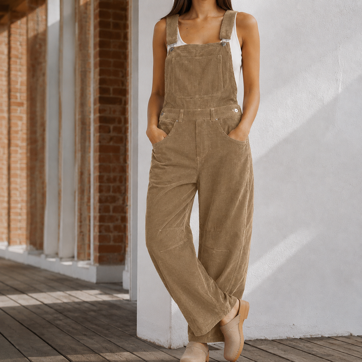 Women's Antonia Wide Leg Jumpsuit in Pink | Invictora.com