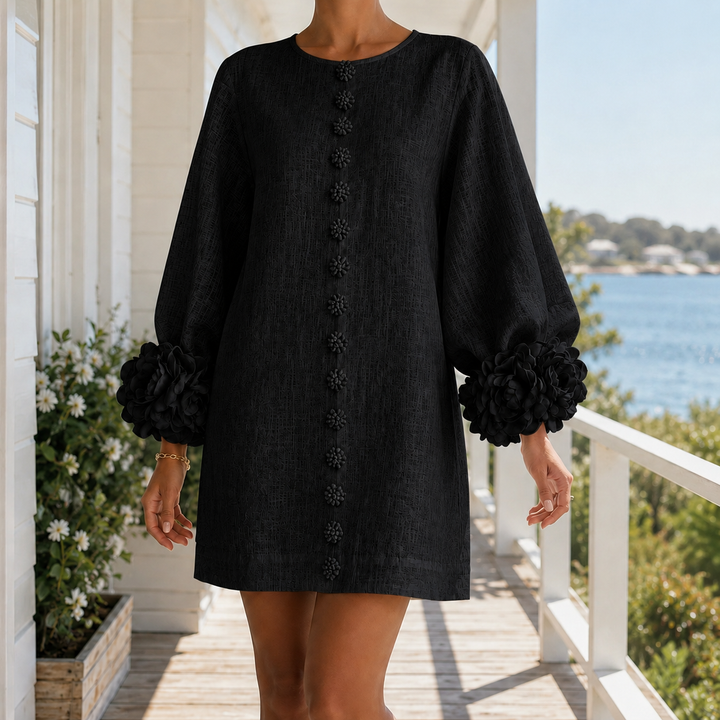 Women's Freya-Claire Rosette Cuff Dress product image | Invictora.com