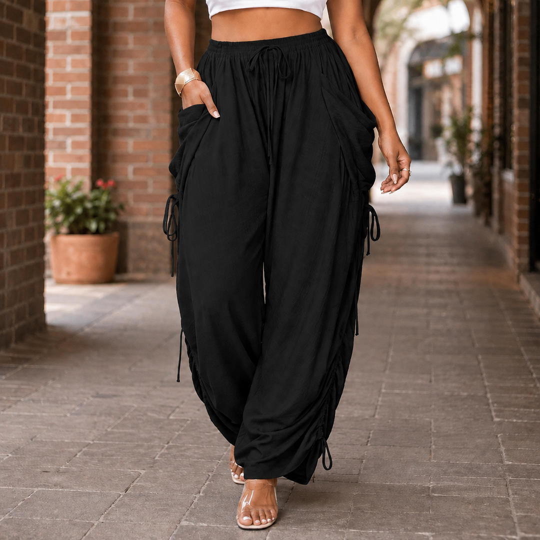 Women's Astrid-Lane Ruched Harem Pants product image | Invictora.com