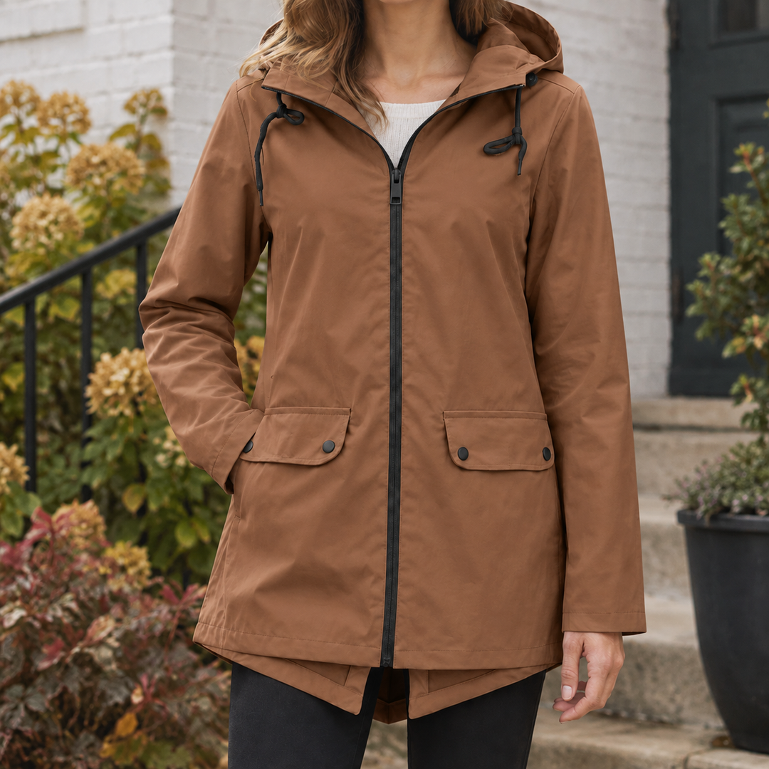 Women's Talia-Sage Hooded Jacket | Invictora.com