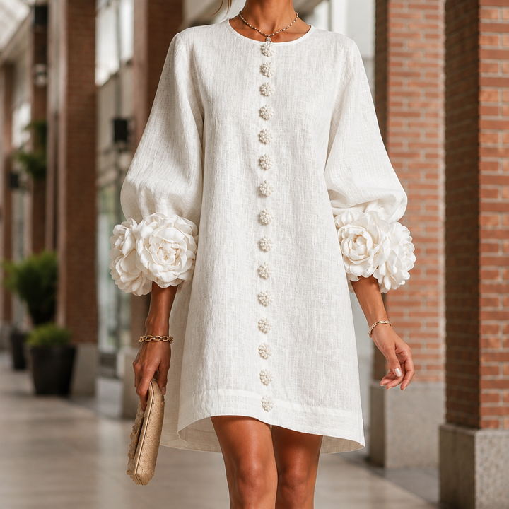 Women's Elise Floral Cuff Dress product image | Invictora.com