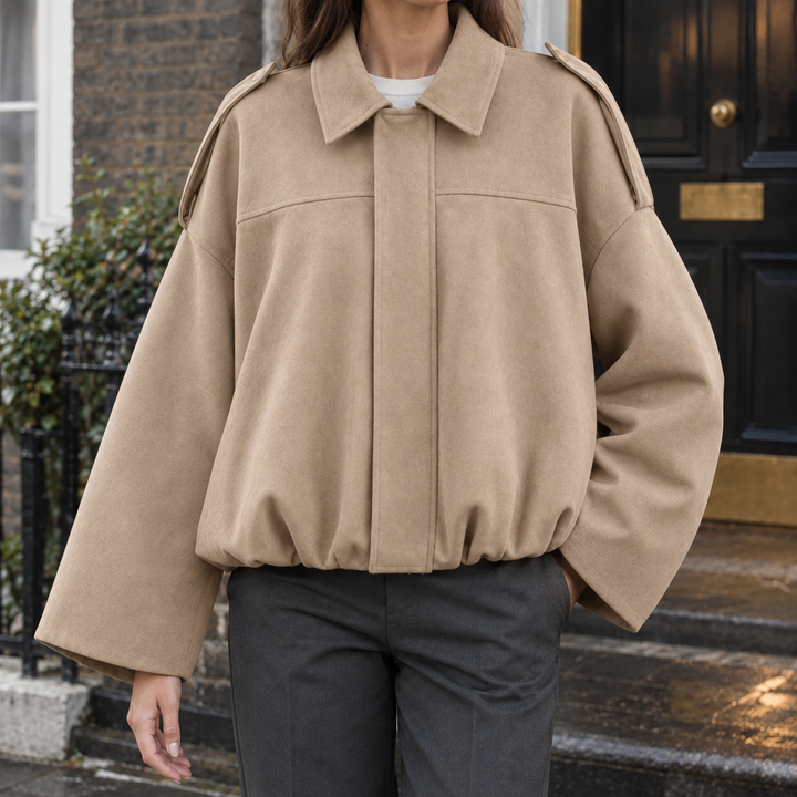 Women's Gwendolyn Suede Jacket | Invictora.com