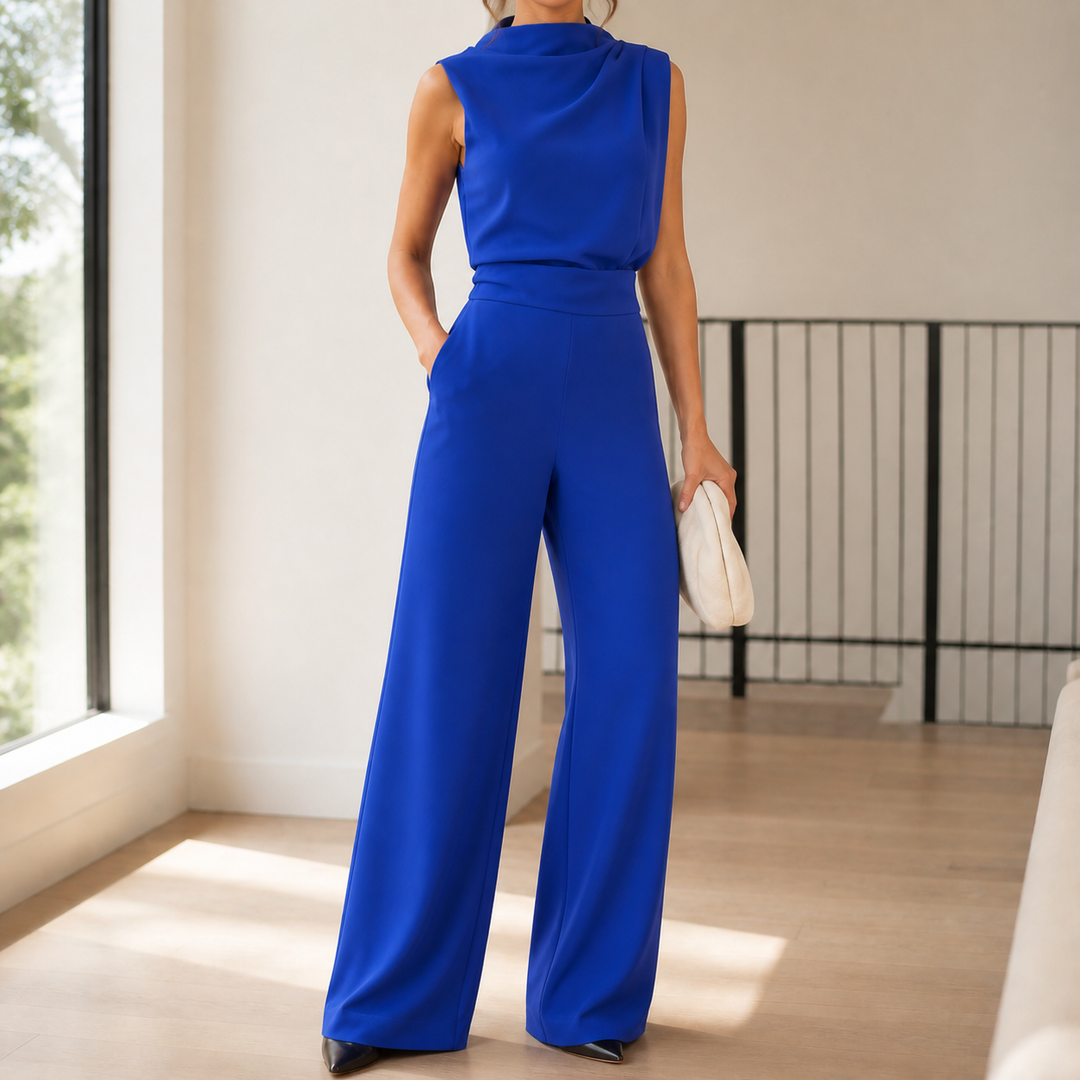 Women's Dahlia-Louise Wide-Leg Jumpsuit | Invictora.com