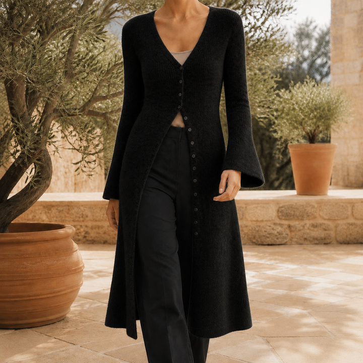 Women's Alba-Faye V Neck Sweater | Invictora.com