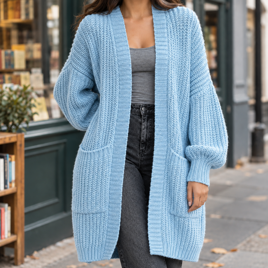 Women's Agnes-Faye Chunky Cardigan | Invictora.com