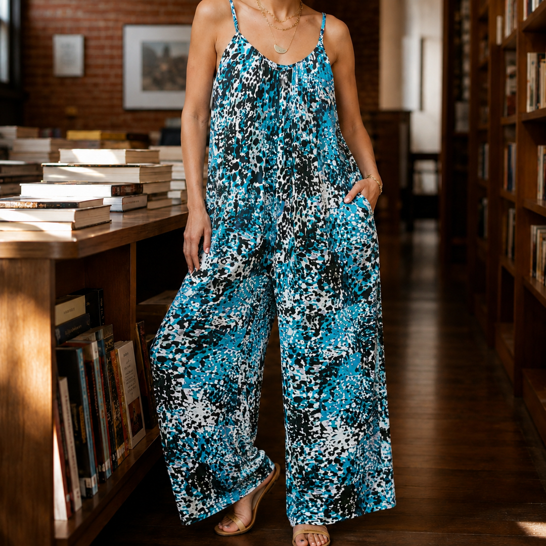 Women's Caroline Wide Leg Jumpsuit | Invictora.com