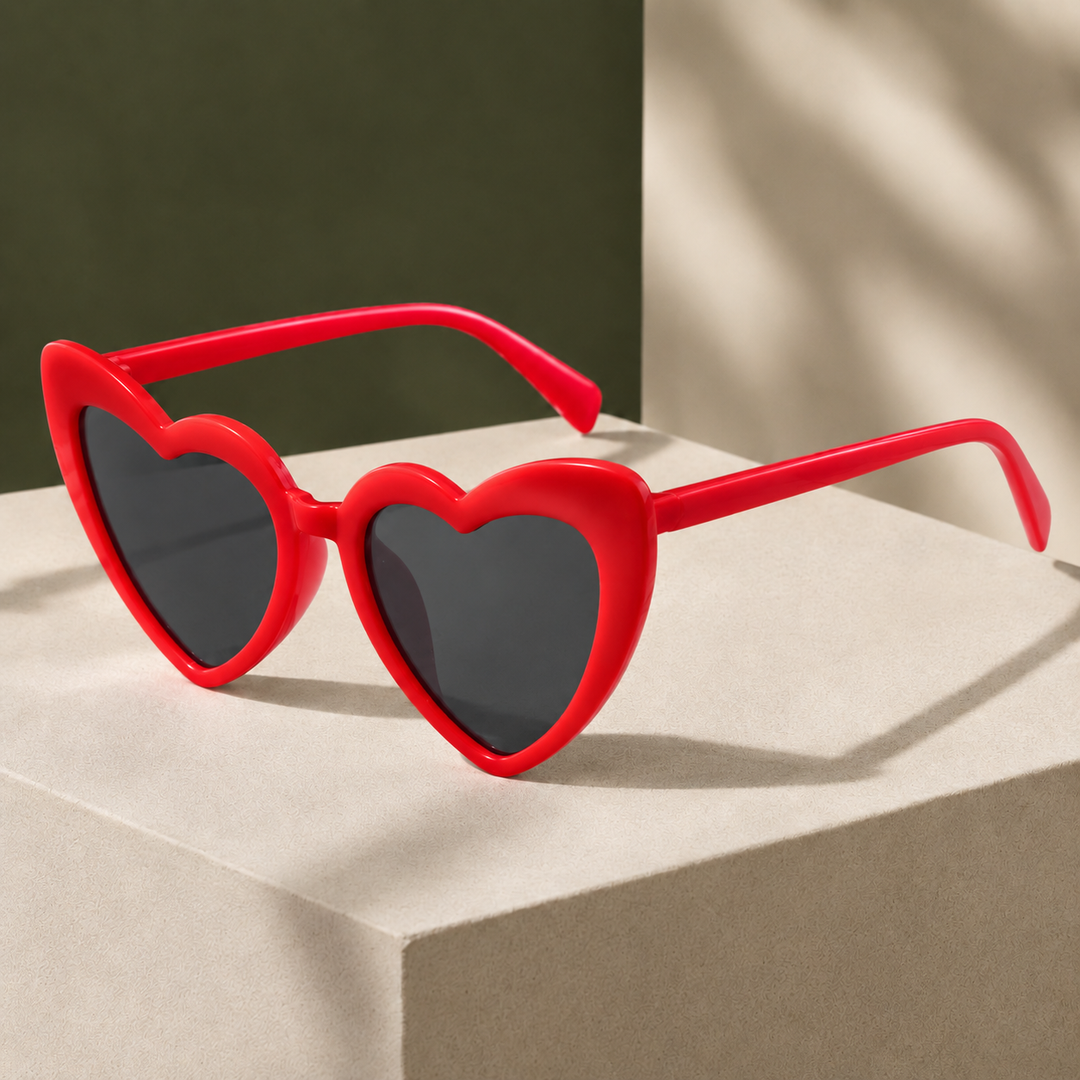 Women's Valentine Heart Sunglasses | Invictora.com