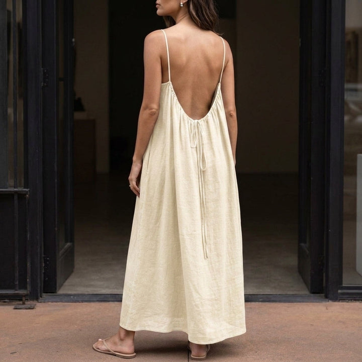 Women's Romy Backless Maxi Dress product image | Invictora.com