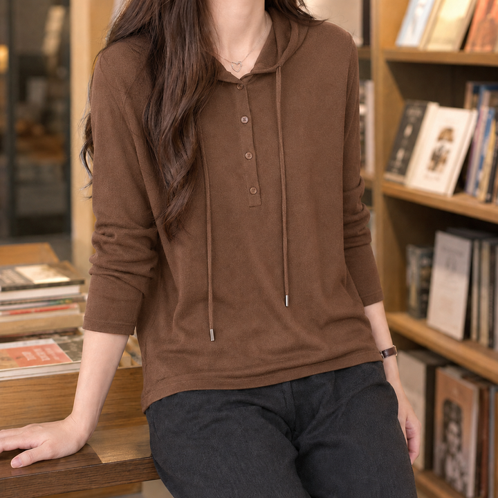 Women's Aiglon Merino Hoodie | Invictora.com