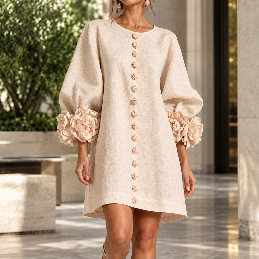 Women's Lucinda Floral Cuff Dress product image | Invictora.com