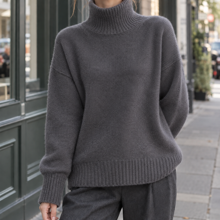 Women's Sylvaine-Eve Turtleneck Sweater | Invictora.com